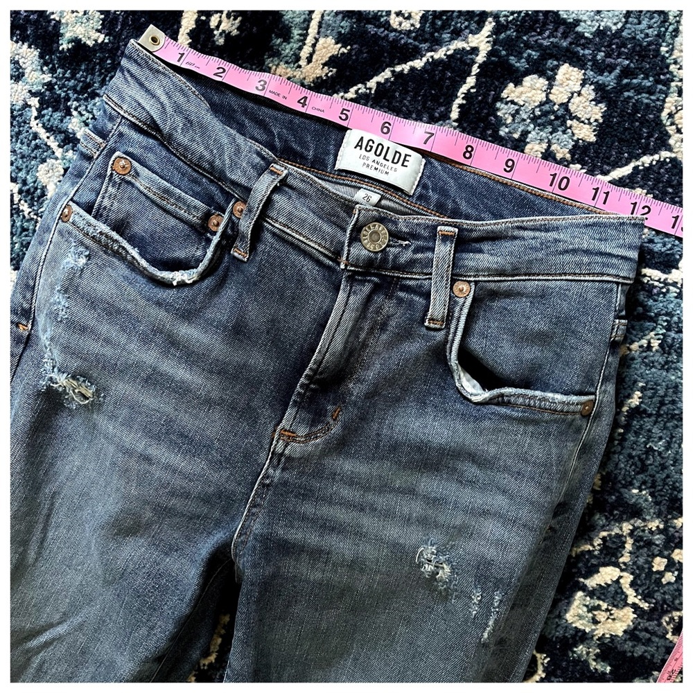 AGOLDE Sophie High Rise Skinny Crop 26 - Picture 11 of 15